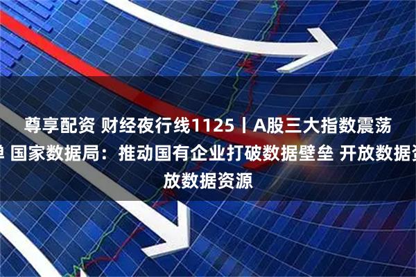 尊享配资 财经夜行线1125丨A股三大指数震荡反弹 国家数据局：推动国有企业打破数据壁垒 开放数据资源